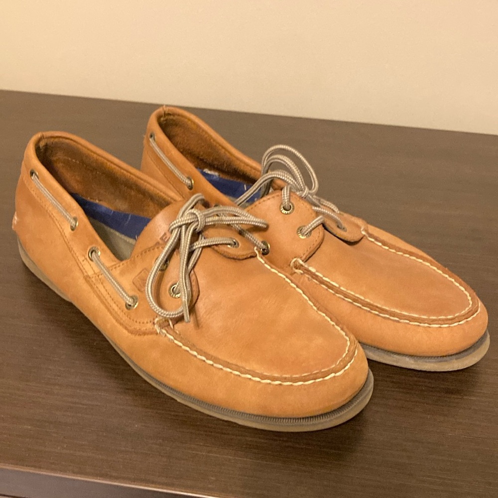 Men's Sperry Top-sider Tan Boat Shoes